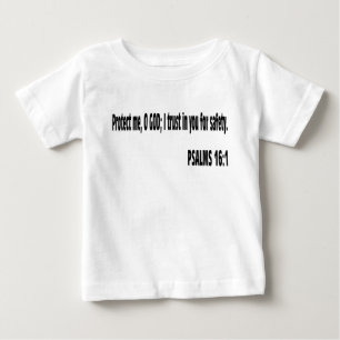 PSALMEN Bibelvers Baby T-shirt