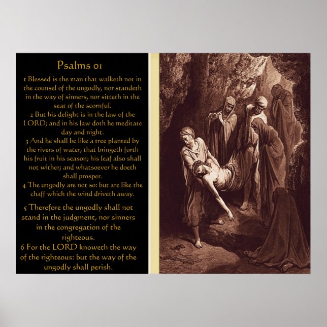Psalmen Kapitel 01 Poster 7 (Vorne)