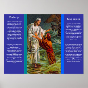 Psalmen Kapitel 91 Poster 6