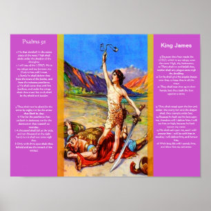 Psalmen Kapitel 91 Poster 8