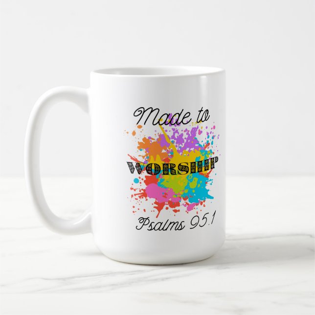 Psalms 91:1 Bible Verse T - Shirt - Gebetet Kaffeetasse (Links)