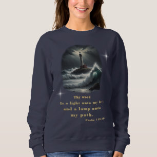 Psalms Bibel Vers Sweatshirt