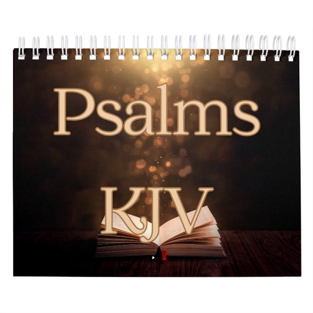 Psalms Bibel Verses Collection Kalender (Titelbild)
