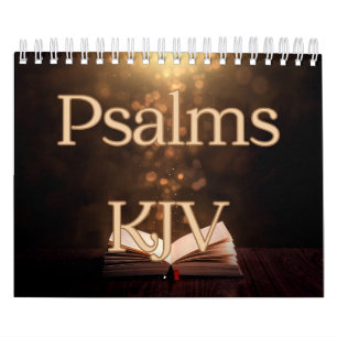 Psalms Bibel Verses Collection Kalender