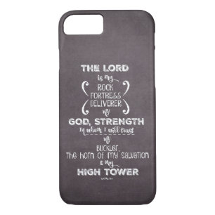Psalms Bible Verse Case-Mate iPhone Hülle