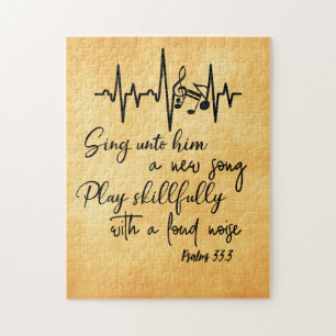 Psalms Bible Verse Puzzle