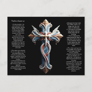 Psalms Kapitel 91 Postkarte