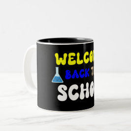 Pschool Humor Mug - Back to School 2025 Zweifarbige Tasse