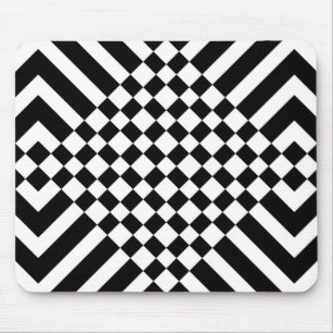 Pseudo-Schachbrett Mousepad