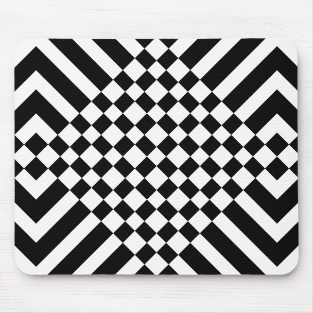 Pseudo-Schachbrett Mousepad (Vorne)