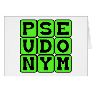 Pseudonym, Alias