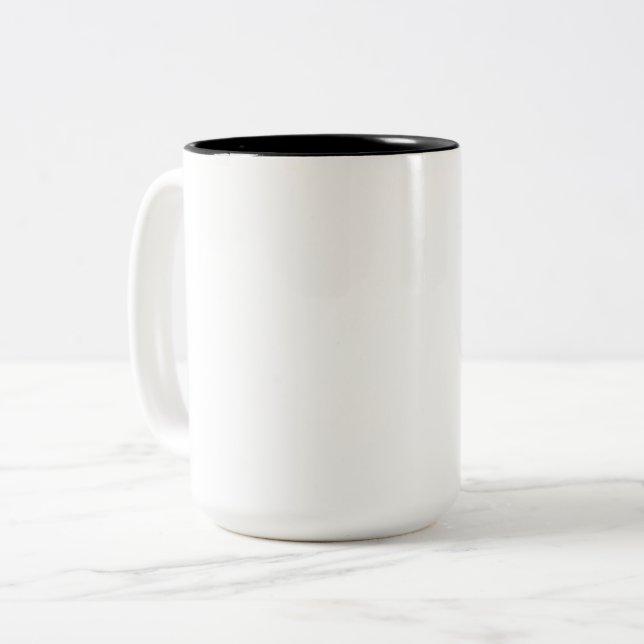 PSFS Coffee Mug Zweifarbige Tasse (Vorderseite Links)
