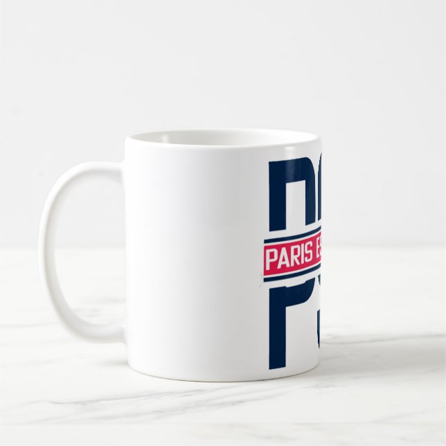 PSG París Saint Germain UEFA  Kaffeetasse (Links)
