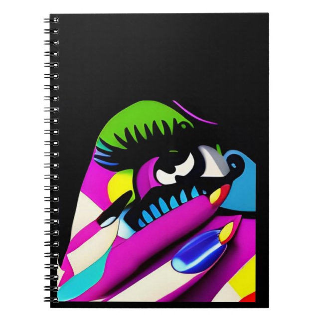 pshycodelic notizblock (Vorderseite)