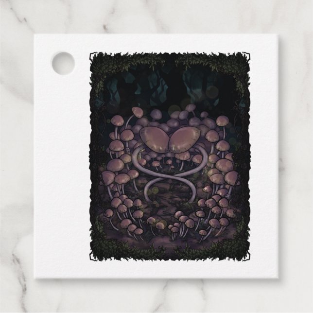 Psilocybe Allenii Geschenkanhänger (Vorderseite)