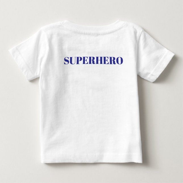 Psionic Force – Energy Manipulation Superhero Baby T-shirt (Rückseite)