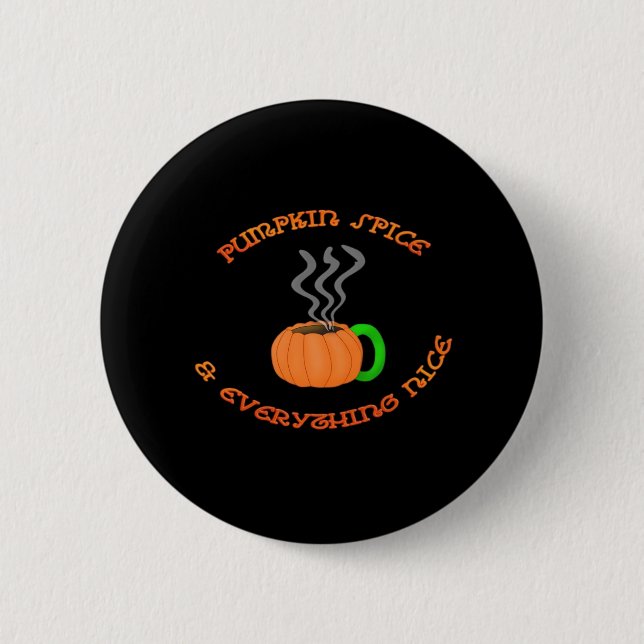 PSL Pumpkin Gewürz & Everything Nice Button (Vorderseite)