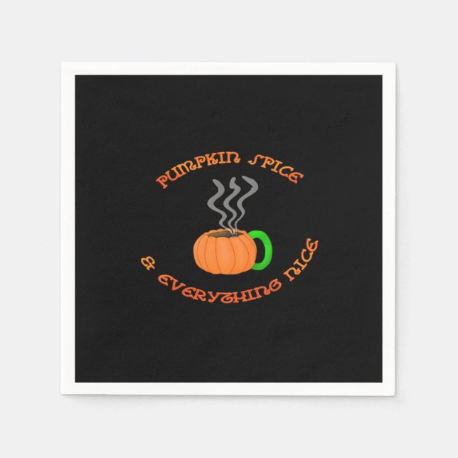 PSL Pumpkin Gewürz & Everything Nice Serviette (Vorderseite)
