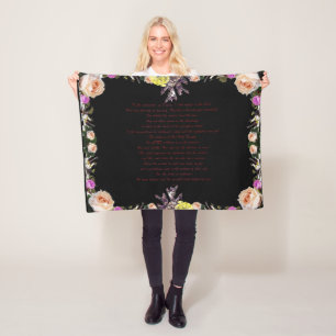 PSLAM-11ת Der Herr ist in seinem heiligen Tempel, Fleecedecke