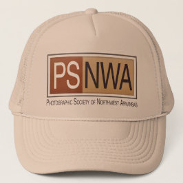 PSNWA Block-Logo gelüfteter Hut Truckerkappe