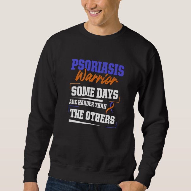 Psoriasis Survivor Instructor Warrior Sweatshirt (Vorderseite)