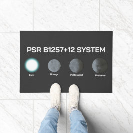PSR B1257+12-System Fußmatte
