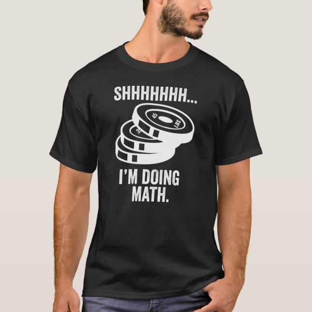 Pssst, ich mache Retro-Mathematik T-Shirt (Vorderseite)