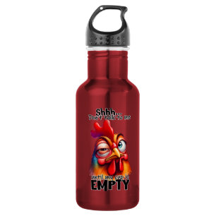 Pssst... Sprich nicht mit mir, bis meine Tasse lee Edelstahlflasche