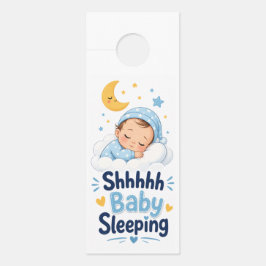 Psst Baby schläft  Großer Türhänger Türanhänger