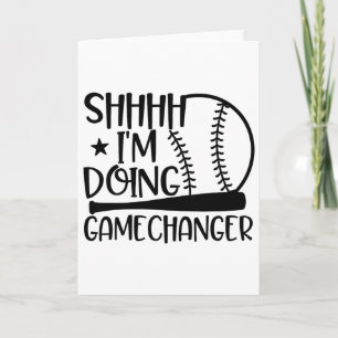 Psst, ich mache Gamechanger Funny Sel Softll Spiel Karte
