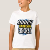 Psst Ich schaue Cricket Sport Fan Zuschauer Athlet