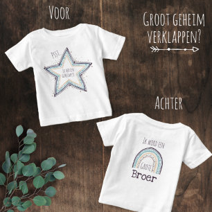 psst ik heb een gelmpje. grote broer baby t-shirt