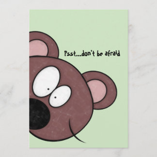 Pst, keine Angst, es ist dein Kumpel Geburtstag Einladung