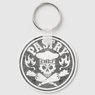 Pstry Koch Skull Gray Schlüsselanhänger