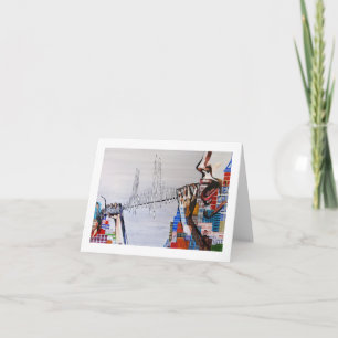 PSU SPHR Art Note Card Karte