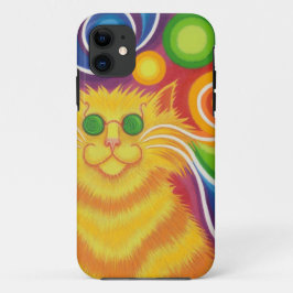 Psy-cat-delic iPhone Case