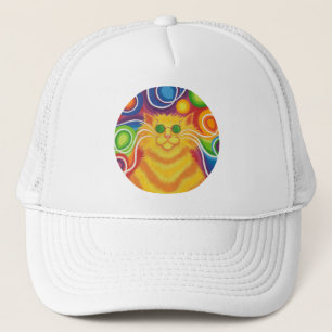 Psy-cat-delic-LKW-Fahrerhut Truckerkappe