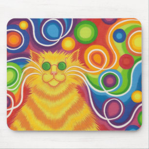 Psy-cat-delikate Mousepad