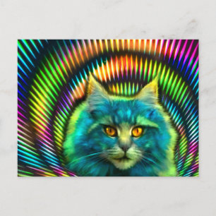 PsyCat Postkarte