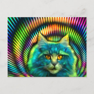 PsyCat Postkarte