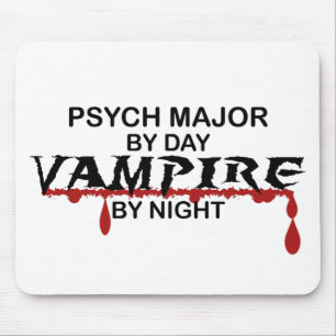 Psych bedeutender Vampir bis zum Nacht Mousepad