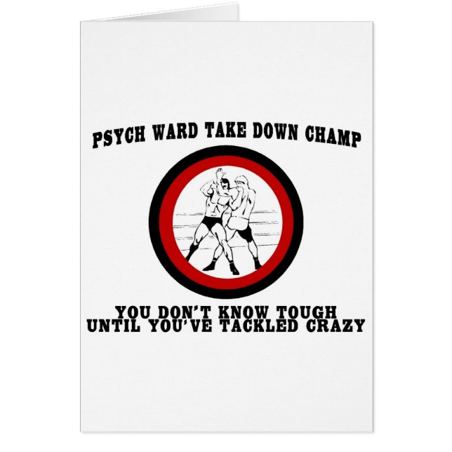 Psych Bezirk nehmen Champion herunter (Vorne)