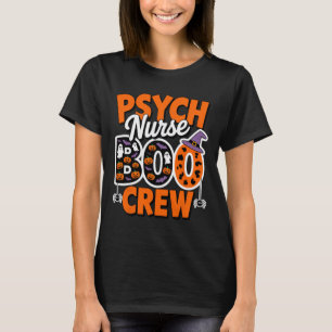 Psych-Krankenschwester Boo Crew Psychische Gesundh T-Shirt
