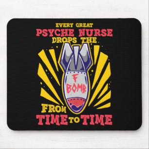 Psych-Krankenschwester Psychiatrische Pflege für p Mousepad