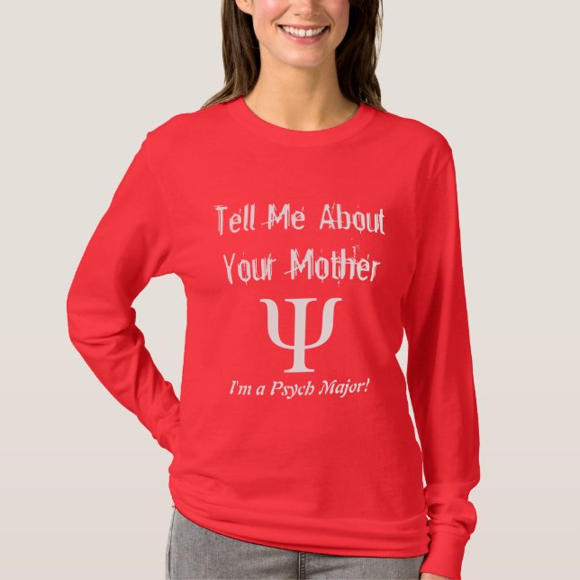 Psych Major - Damen-T - Shirt (Vorderseite)
