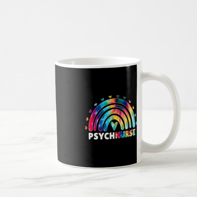 Psych Nurse Gefärbte Krawatte Pflege Psychiatrie Kaffeetasse (Rechts)