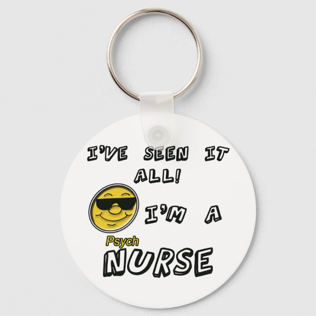 Psych Nurse Schlüsselanhänger (Vorderseite)