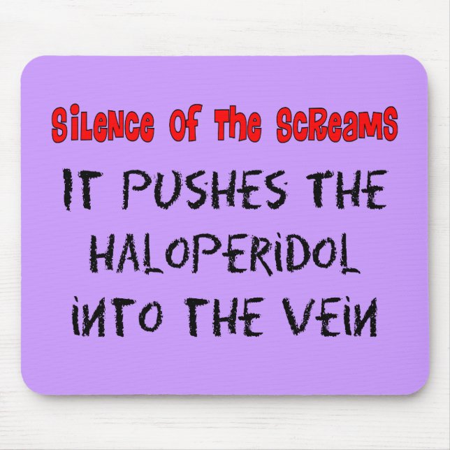 Psych Nurse Unglaublich witzig Geschenke Mousepad (Vorne)