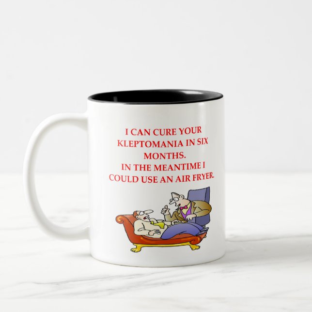 PSYCH ZWEIFARBIGE TASSE (Links)