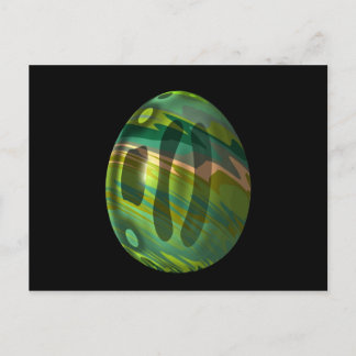 Psychadelic Egg 4 Postkarte